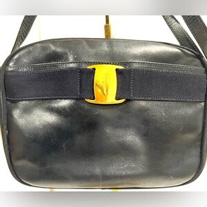 Salvatore Ferragamo Vara Calfskin Camera Bag